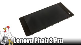 Guía del Lenovo Phab 2 Pro Cambiar pantalla completa con chasis [upl. by Michaeu]