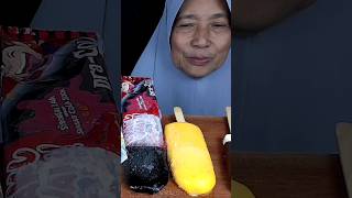 MUKBANG ES KRIM Joyday dan Glico Wings mukbang eskrim icecream [upl. by Montano]