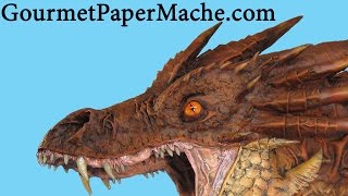 Paper Mache Smaug [upl. by Killie]