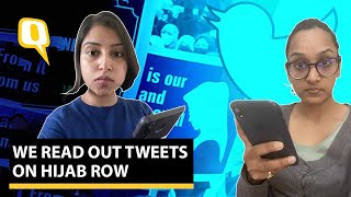 We Feel the Humiliation The Quint Reads Out Tweets of Women on Karnataka Hijab Row  The Quint [upl. by Xela]