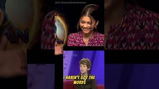 Zendaya Roasts Tom Holland Over His Old Interview 😂 shorts [upl. by Kcirad691]