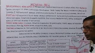 MICTURITION  पी  2  VIRAL MEDICAL ACADEMIC AND MEDICAL PREPARATION [upl. by Eillib244]