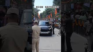 Tight Police Security  Ministers Defender ias ips upsc shorts [upl. by Ecnerual]