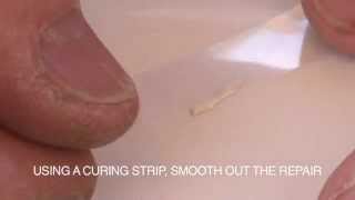 How to repair chip in Bathtub Toilet or Sink by CeramiCure® By HIMG® Surface Repair [upl. by Neri]