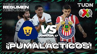 Pumas vs Chivas  HIGHLIGHTS  AP2023J17  Liga Mx  TUDN [upl. by Mariana]