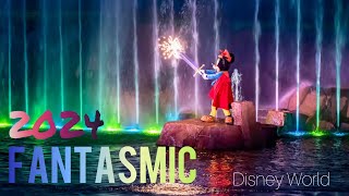 Fantasmic Full Show 2024 Walt Disney World  Disney’s Hollywood Studios disneyworld [upl. by Nezam]