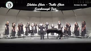 Sheldon Choir Fall 2024 Scarborough Fair [upl. by Yniffit]