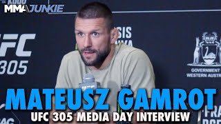 Mateusz Gamrot Wants Interim Title Rematch vs Arman Tsarukyan It Will Be Easier  UFC 305 [upl. by Sibylla]