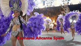 carnaval alicante Spain 2024 [upl. by Hpesojnhoj217]