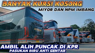 BANYAK KURSI YANG KOSONG RATA DI SEMUA BUS  PASUKAN BIRU ANS AMBIL ALIH PUNCAK KLASEMEN DI KPR [upl. by Teiv]