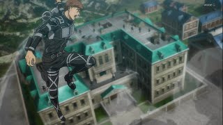 Yeagerist vs Global Alliance Battle part 1  attack on titan episode 85 [upl. by Perlman547]