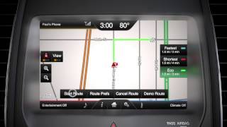 SYNC® with MyLincoln Touch™ Navigation Setting Route │Lincoln Howto Video [upl. by Haldi]