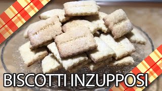 BISCOTTI INZUPPOSI biscotti  CRICUCINA [upl. by Trstram]