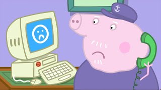 Peppa Pig Official Channel  Grandpa Pigs Computer  Cartoons For Kids  Peppa Pig Toys [upl. by Bourque]