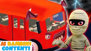 Canzone di Halloween sulle ruote dellautobus  canzoni di Halloween 2024  ABC Italian [upl. by Eilasor217]