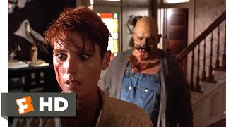 The Texas Chainsaw Massacre 2 911 Movie CLIP  Dinner Time 1986 HD [upl. by Olav719]