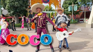 Coco Musical Celebration at Disney California Adventure Park 2023 [upl. by Enneite]