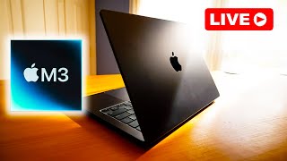 🔴 Unboxing an M3promax MacBook Pro [upl. by Ramso796]