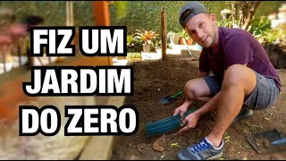 COMO FAZER um JARDIM  PASSO A PASSO  Henrique Buttler [upl. by Anada137]