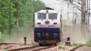 180 KMHR TRIAL RUNS  Talgo Train surpassed Gatimaan Express Speed on IRs Fastest Rail Sector [upl. by Hgielsel]