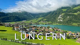 Lungern Switzerland  A magnificent village next to the emerald green Lungernsee [upl. by Aruabea]