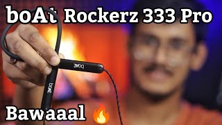 boAt Rockerz 333 Pro  Review amp Unboxing  Gaming TEST  Best Neckband Under 1500 [upl. by Haney]