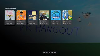 Does roblox support playstation vr or vr2 [upl. by Nekciv]