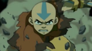 Aang  All Earthbending Scenes Book 2 [upl. by Anayd]