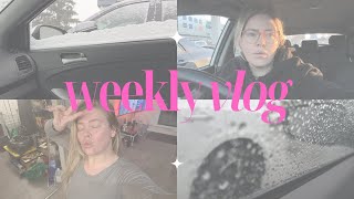 VLOG 16 First Week Back From Winter Break [upl. by Nylarej]