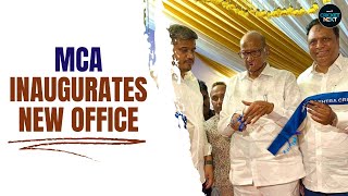 Maharashtra Cricket Association Inaugurates New Office Unveils New Logo in Pune  Ruturaj Gaikwad [upl. by Ahsed159]