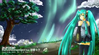 【オリジナル曲】the hoshizora project feat 初音ミク  aurorae short ver [upl. by Lytle]