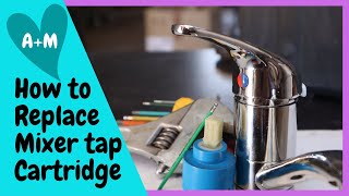 Replace cartridge  service single lever mixer tap [upl. by Shreeves]