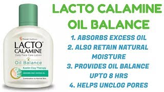 Get Glowing Sking With Lacto Calamine Oil Balance Lotion  Best Lotion For Oily Skin [upl. by Trinee309]