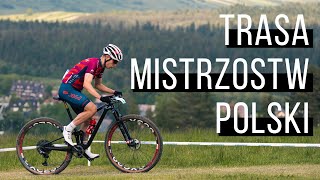 OBJAZD TRASY MISTRZOSTW POLSKI MTB 2024  Białka Tatrzańska [upl. by Nemaj]