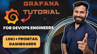 Easy Grafana Tutorial for DevOps Engineers with Project Hindi [upl. by Nylehtak]