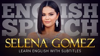 ENGLISH SPEECH  SELENA GOMEZ Mental Health Awareness English Subtitles [upl. by Ewnihc]