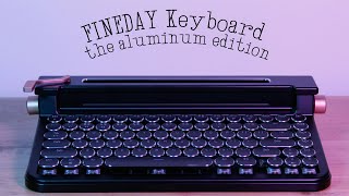 TYPEWRITER KEYBOARDS GALORE FINEDAY Review [upl. by Malachi623]