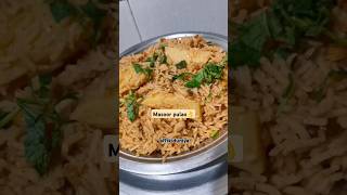 Aalu Masoor Pulao Recipe l delicious veg Pulao lShortsfood jubinnautiyal viral vegpulao Like [upl. by Schoenburg]