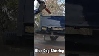 Industrial Tote Cleaning  Sandblasting [upl. by Ghassan783]