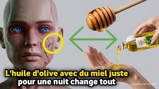 Comment mélanger de lhuile dolive avec du miel juste pour une nuit change tout [upl. by Llireva]