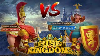 RISE OF KINGDOMS  WILLIAM WALLACE AND SCIPIO AEMILIANUS RATING [upl. by Lonee589]