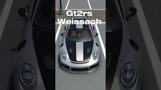 Gt2rs vs gt2rs weissach [upl. by Holder21]