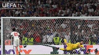 ITALY 11 ENGLAND PENALTY SHOOTOUT EURO 2020 FINAL [upl. by Neemsay]