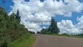 Drive from Limuru through Tigoni Kabuku to Ndenderu Kenya [upl. by Jehiah]