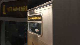 Metropolitan Ave Lorimer Street Bound L Train Arriving at Myrtle Wyckoff Ave 092924 [upl. by Buerger953]