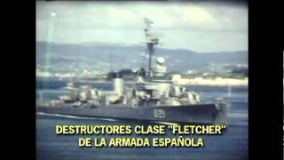 Buques de guerra en la Ría de Ferrol [upl. by Nosrettap472]