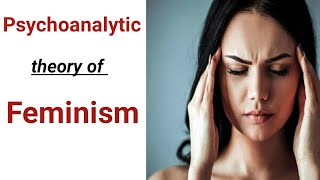 Psychoanalytic Theory of Feminism ll CSS Gender Studies [upl. by Ezeerb]