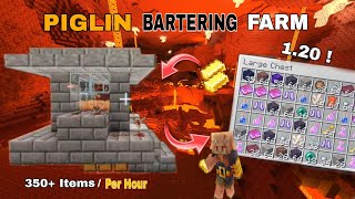 Master Piglin Bartering in Minecraft  350 Items Hour Guide [upl. by Eillo]