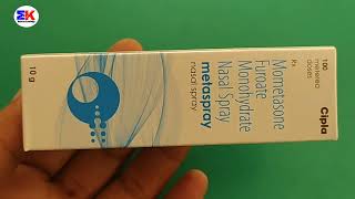 Metaspray Nasal Spray  Mometasone Furoate Nasal Spray  Metaspray Nasal Spray Uses Benefit Dosage [upl. by Yssak172]