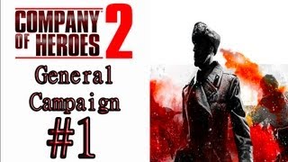 Company Of Heroes 2  HardestGeneral Difficulty Campaign Mission 1 Stalingrad Rail Station [upl. by Neenaej]